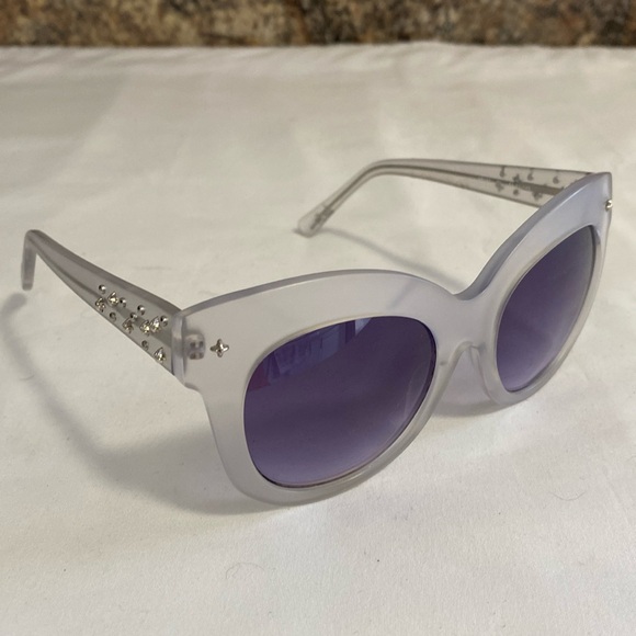Sam Edelman Gray/clear Sunglasses - Picture 1 of 10